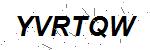 CAPTCHA verification image containing distorted text characters
