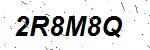 CAPTCHA verification image containing distorted text characters