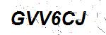 CAPTCHA verification image containing distorted text characters