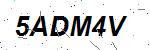 CAPTCHA verification image containing distorted text characters