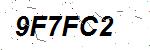 CAPTCHA verification image containing distorted text characters