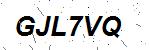 CAPTCHA verification image containing distorted text characters