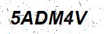CAPTCHA verification image containing distorted text characters