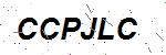 CAPTCHA verification image containing distorted text characters
