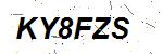 CAPTCHA verification image containing distorted text characters