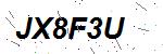 CAPTCHA verification image containing distorted text characters