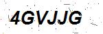 CAPTCHA verification image containing distorted text characters