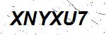 CAPTCHA verification image containing distorted text characters
