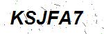 CAPTCHA verification image containing distorted text characters