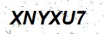 CAPTCHA verification image containing distorted text characters