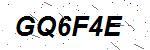 CAPTCHA verification image containing distorted text characters