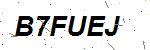 CAPTCHA verification image containing distorted text characters
