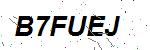 CAPTCHA verification image containing distorted text characters