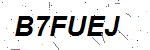 CAPTCHA verification image containing distorted text characters