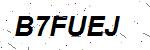 CAPTCHA verification image containing distorted text characters