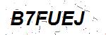 CAPTCHA verification image containing distorted text characters