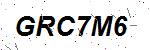 CAPTCHA verification image containing distorted text characters