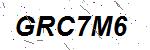 CAPTCHA verification image containing distorted text characters