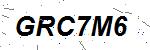 CAPTCHA verification image containing distorted text characters