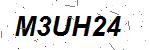 CAPTCHA verification image containing distorted text characters