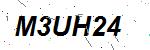 CAPTCHA verification image containing distorted text characters