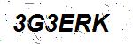 CAPTCHA verification image containing distorted text characters