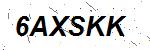 CAPTCHA verification image containing distorted text characters