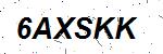 CAPTCHA verification image containing distorted text characters
