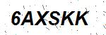CAPTCHA verification image containing distorted text characters