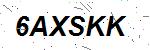CAPTCHA verification image containing distorted text characters