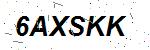 CAPTCHA verification image containing distorted text characters