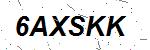 CAPTCHA verification image containing distorted text characters