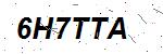 CAPTCHA verification image containing distorted text characters