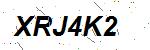 CAPTCHA verification image containing distorted text characters
