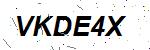 CAPTCHA verification image containing distorted text characters