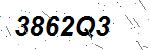 CAPTCHA verification image containing distorted text characters