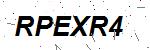 CAPTCHA verification image containing distorted text characters