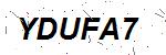 CAPTCHA verification image containing distorted text characters