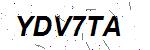 CAPTCHA verification image containing distorted text characters