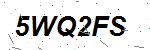 CAPTCHA verification image containing distorted text characters