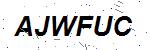 CAPTCHA verification image containing distorted text characters