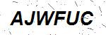 CAPTCHA verification image containing distorted text characters