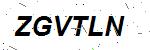 CAPTCHA verification image containing distorted text characters