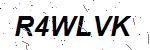 CAPTCHA verification image containing distorted text characters