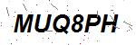 CAPTCHA verification image containing distorted text characters