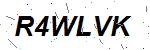 CAPTCHA verification image containing distorted text characters