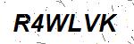 CAPTCHA verification image containing distorted text characters