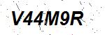 CAPTCHA verification image containing distorted text characters