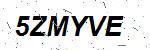 CAPTCHA verification image containing distorted text characters