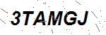 CAPTCHA verification image containing distorted text characters